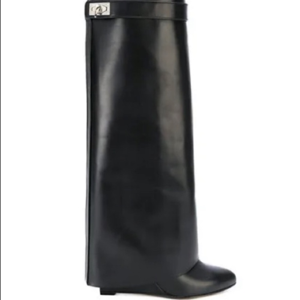 Givenchy Black Leather Boots